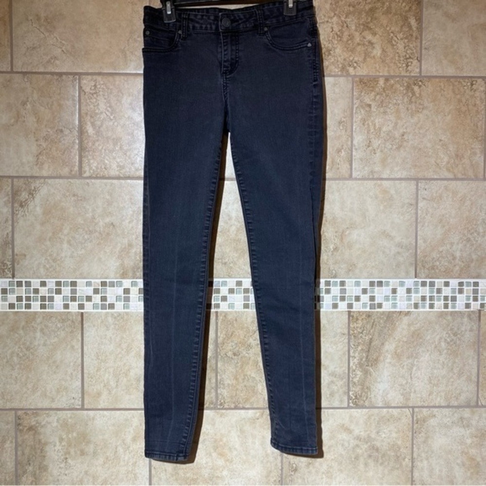 Kut from the Kloth Diana Skinny Black Jeans 4